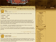 Tablet Screenshot of blog.dark-warriors.net