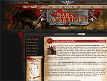 Tablet Screenshot of dark-warriors.net